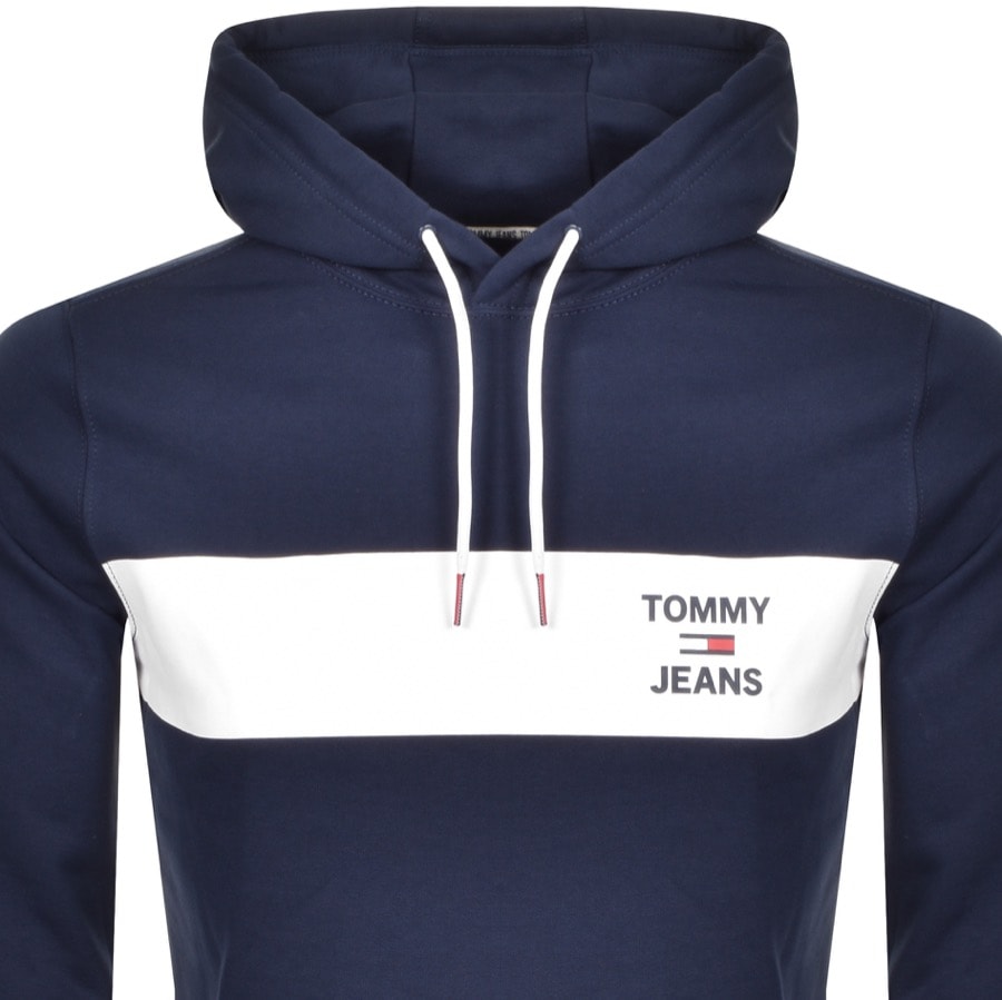 Alternative Image for ProductTommy Jeans Essential Logo Hoodie Navy2